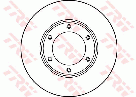 TRW Brake Rotor 295mm Front DF1967S