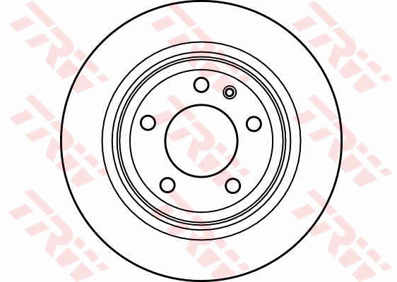 TRW Brake Rotor 300mm Rear DF2557S