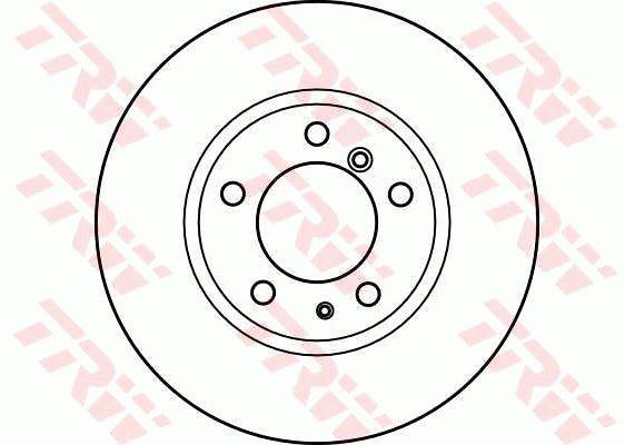 TRW Brake Rotor 302mm Front DF2558S