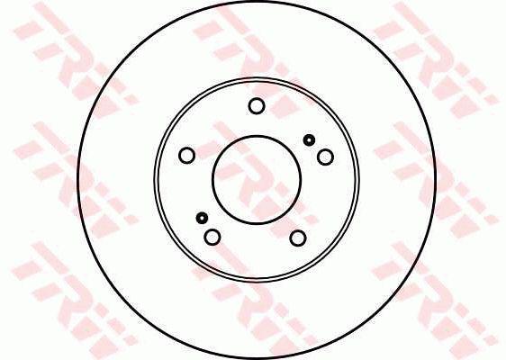 TRW Brake Rotor 280mm Front DF2574S