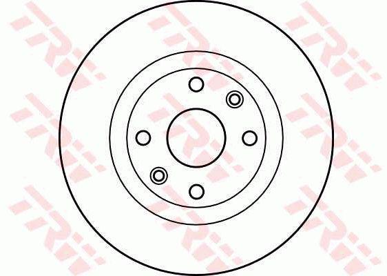 TRW Brake Rotor 259mm Front DF2586S