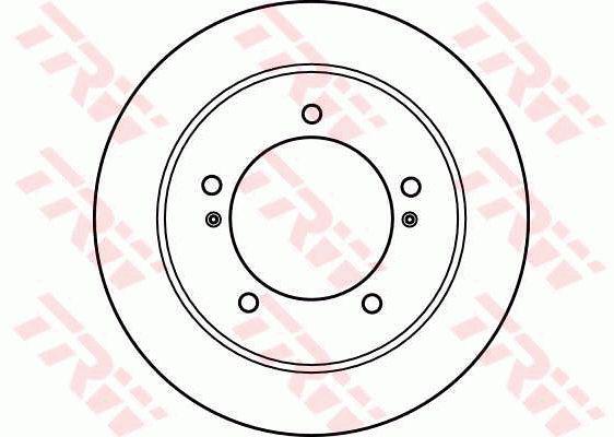 TRW Brake Rotor 290mm Front DF2588S