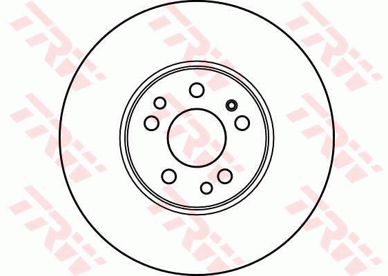 TRW Brake Rotor 320mm Front DF2595S