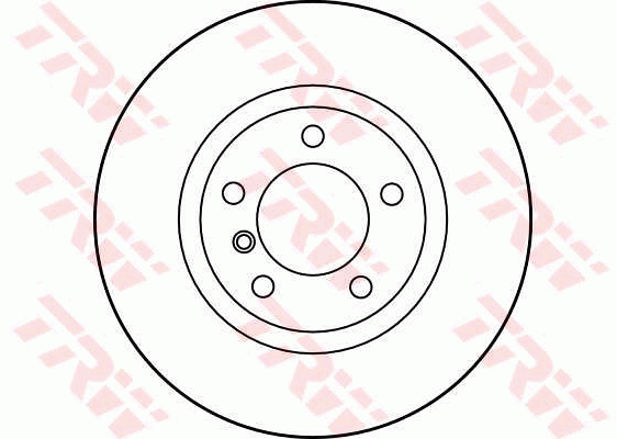 TRW Brake Rotor 315mm Front LH DF2731S