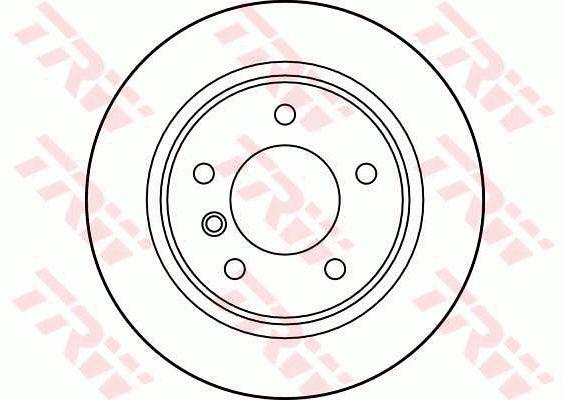 TRW Brake Rotor 276mm Rear DF2767S
