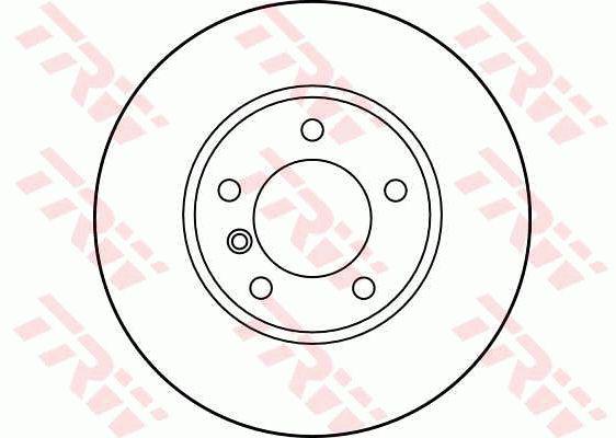 TRW Brake Rotor 296mm Front DF2769S