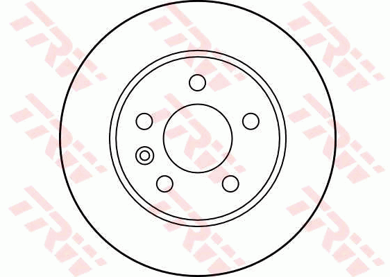 TRW Brake Rotor Single 276mm Front DF2797S