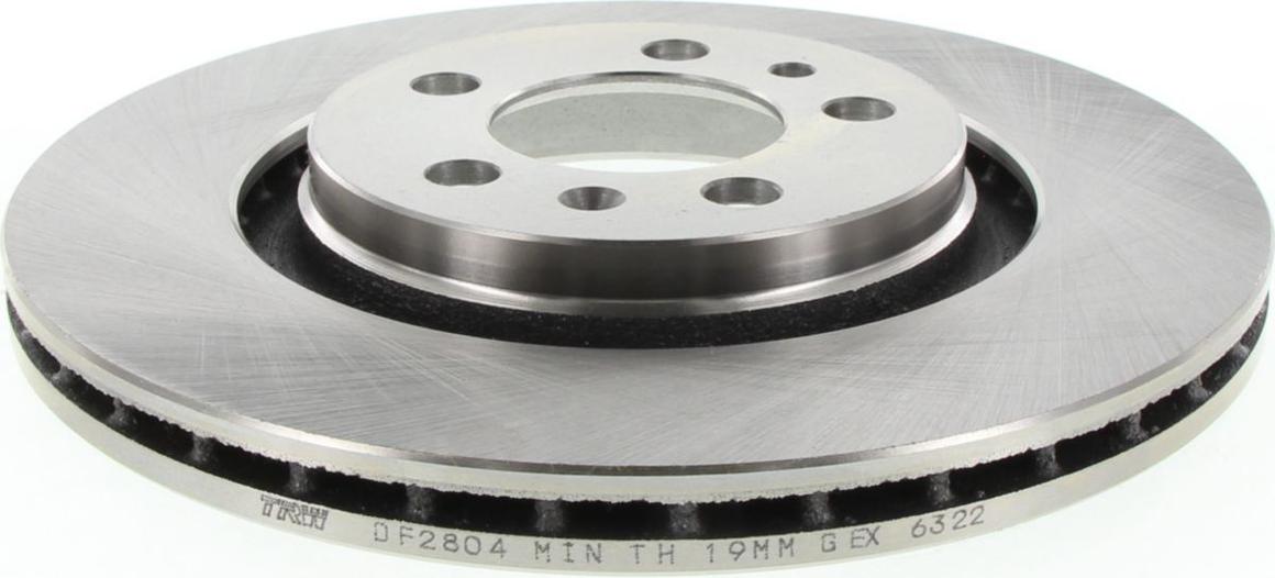 TRW Brake Rotor 280mm Front DF2804S