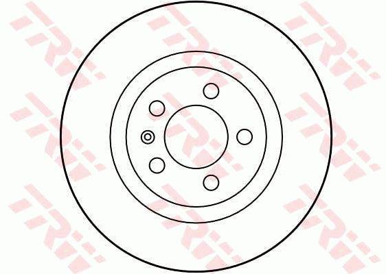 TRW Brake Rotor 280mm Front DF2804S