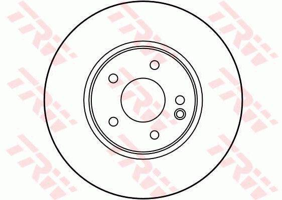 TRW Brake Rotor 300mm Front DF2812S