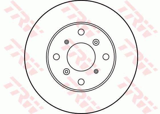 TRW Brake Rotor 260mm Front DF3109S