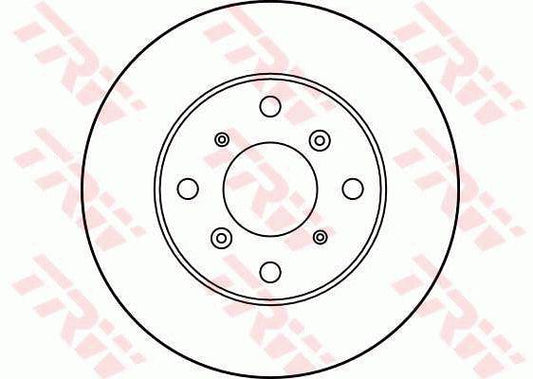 TRW Brake Rotor 260mm Front DF3109S