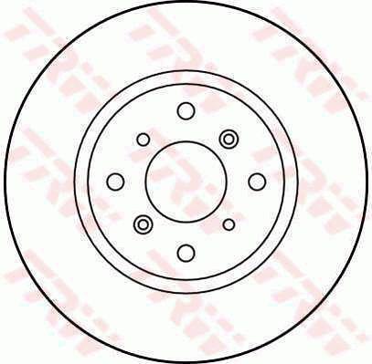 TRW Brake Rotor 282mm Front DF3113S