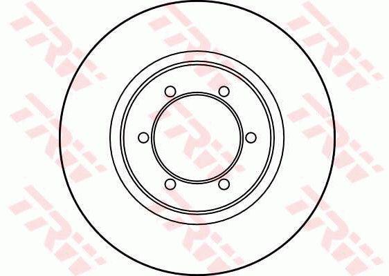 TRW Brake Rotor 276mm Front DF3118S