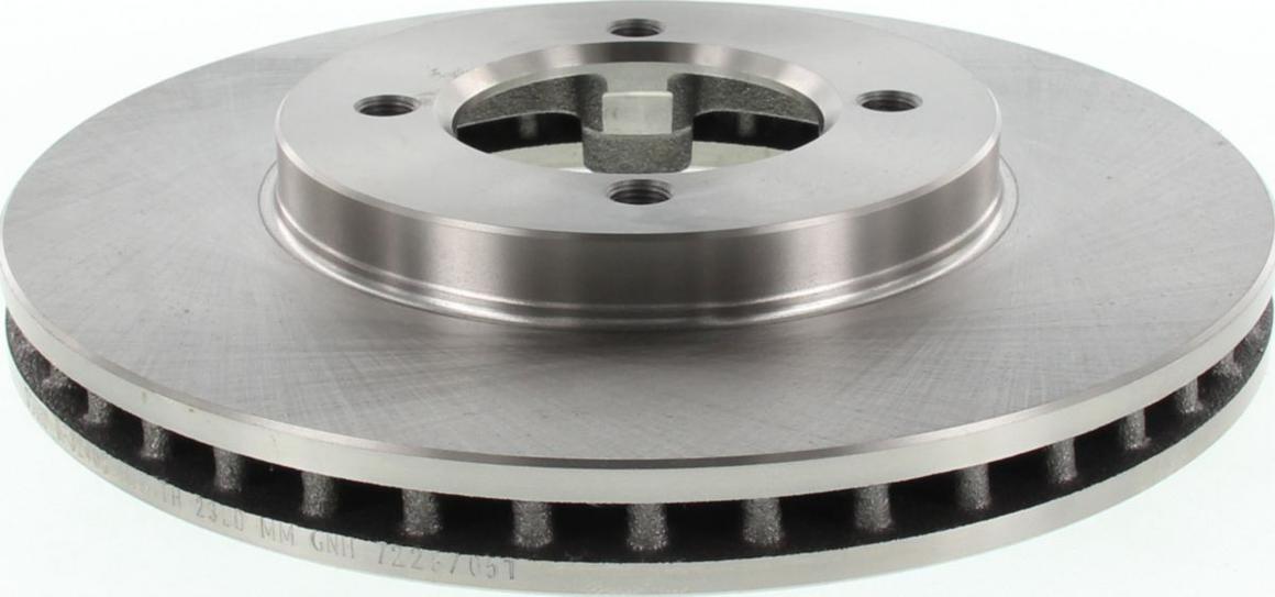 TRW Brake Rotor 254.9mm Front DF3240S
