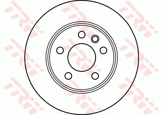 TRW Brake Rotor Single 280mm Rear DF4047S