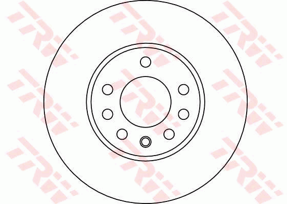 TRW Brake Rotor 280mm Front DF4048S
