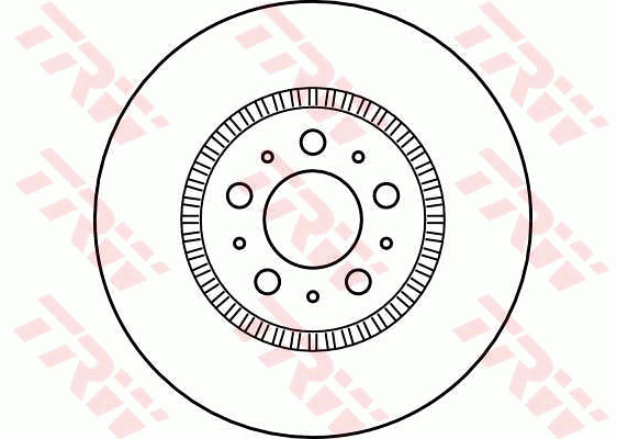 TRW Brake Rotor 305mm Front DF4053S