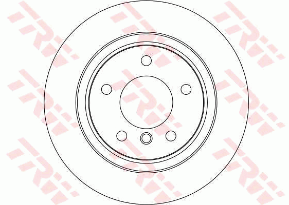 TRW Brake Rotor 294mm Rear DF4069S