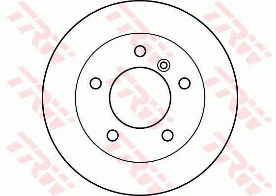TRW Brake Rotor 272mm Rear DF4088S