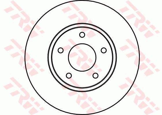 TRW Brake Rotor 305mm Front DF4095S
