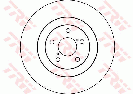 TRW Brake Rotor Single 262mm Front DF4103S