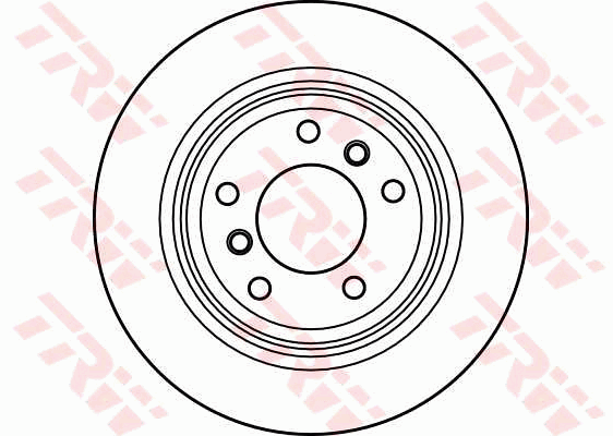 TRW Brake Rotor Single 300mm Rear DF4143S