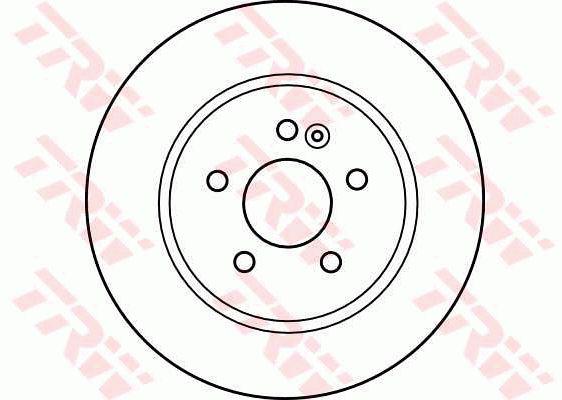 TRW Brake Rotor 303mm Front DF4150S
