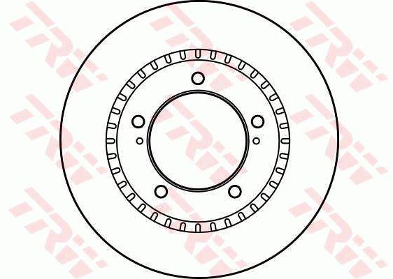 TRW Brake Rotor 310mm Front DF4156S