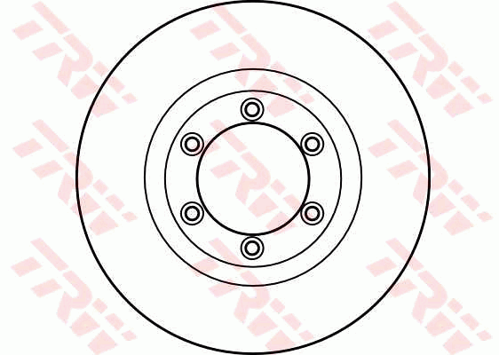 TRW Brake Rotor Single 278mm Front DF4168S