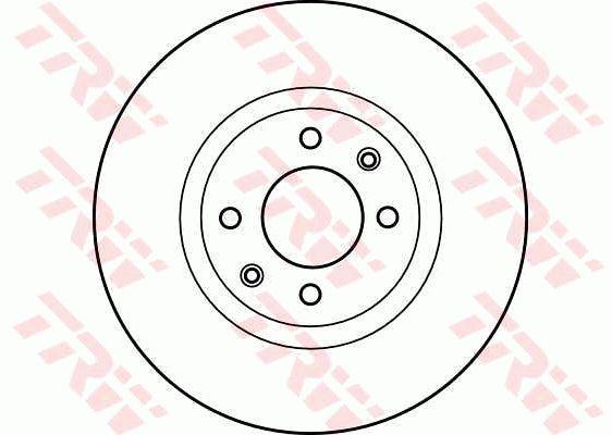 TRW Brake Rotor 283mm Front DF4183S