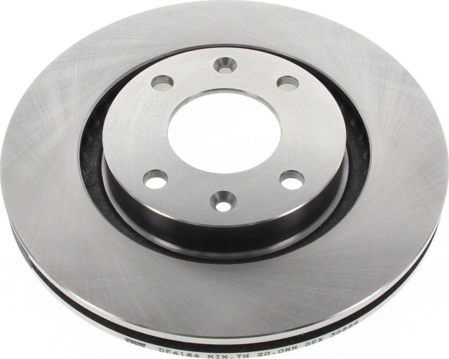 TRW Brake Rotor 266mm Front DF4184S