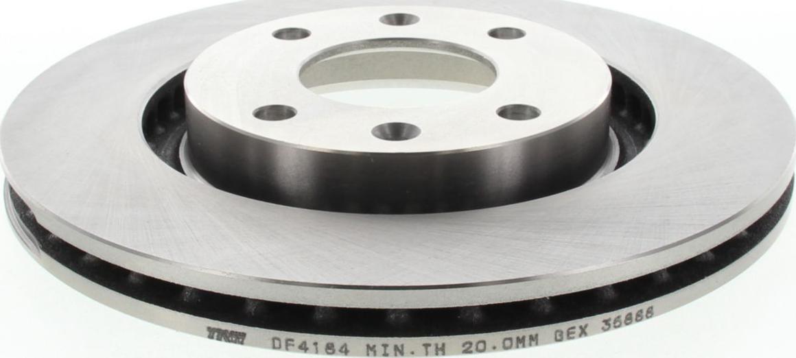 TRW Brake Rotor 266mm Front DF4184S