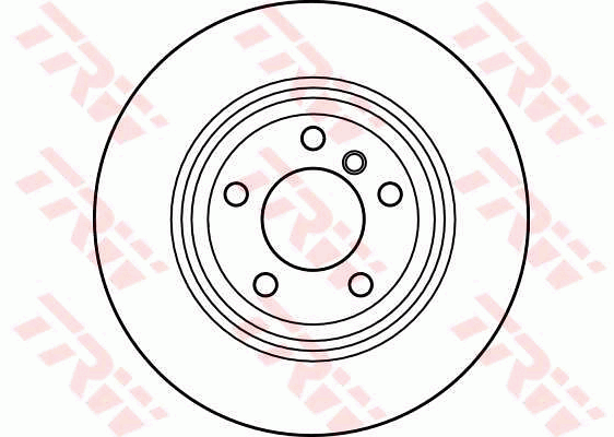 TRW Brake Rotor Single 324mm Rear DF4189S