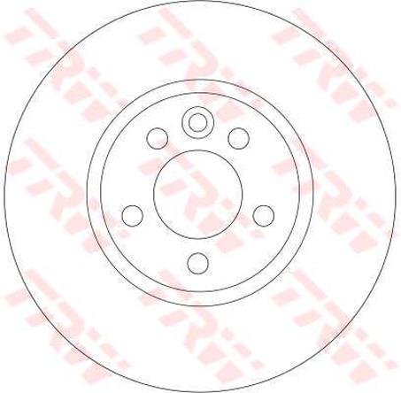 TRW Brake Rotor 280mm Rear DF4203S