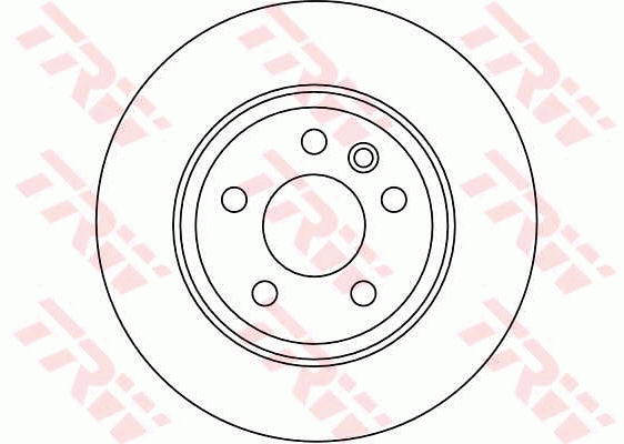 TRW Brake Rotor Single 294mm Rear DF4208S