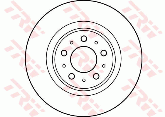 TRW Brake Rotor Single 302mm Front DF4233S