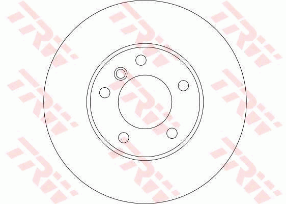 TRW Brake Rotor 324mm Front DF4248S