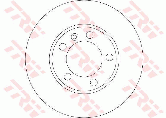 TRW Brake Rotor 305.5mm Front DF4249S