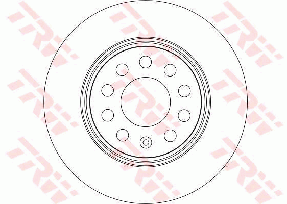 TRW Brake Rotor 280mm Front DF4294S