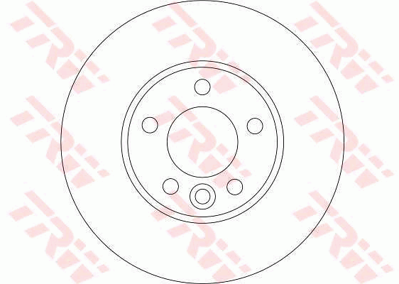 TRW Brake Rotor 333mm Front DF4309S
