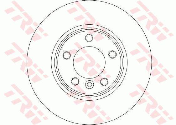 TRW Brake Rotor 310mm Front DF4359S