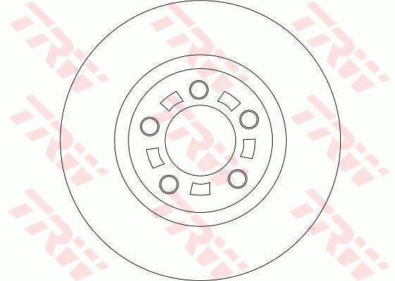 TRW Brake Rotor 300mm Front DF4385S