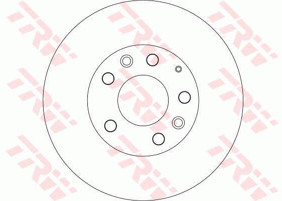 TRW Brake Rotor 283mm Front DF4386S