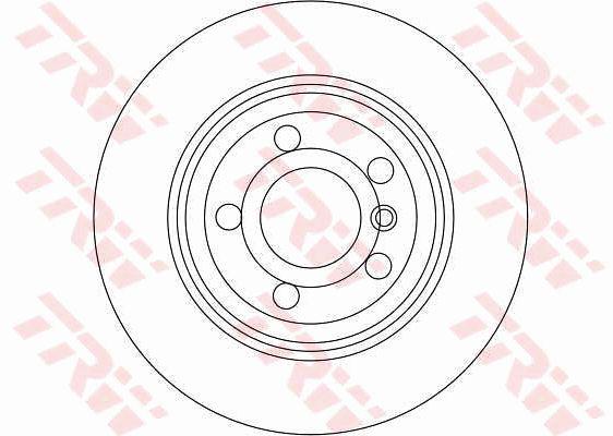 TRW Brake Rotor 320mm Rear DF4388S