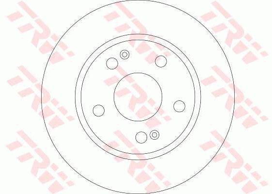 TRW Brake Rotor Front DF4443S
