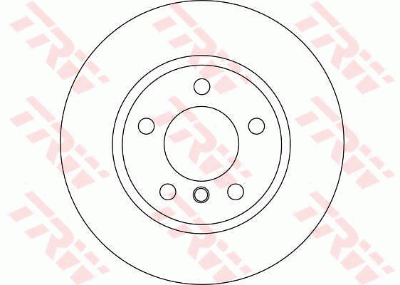TRW Brake Rotor Single Front DF4449S
