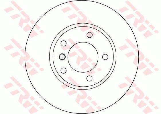 TRW Brake Rotor Rear DF4450S