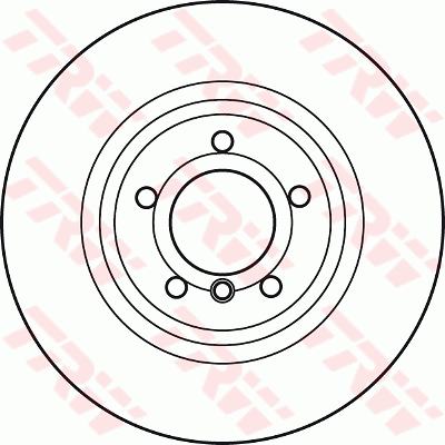 TRW Brake Rotor Front DF4460S
