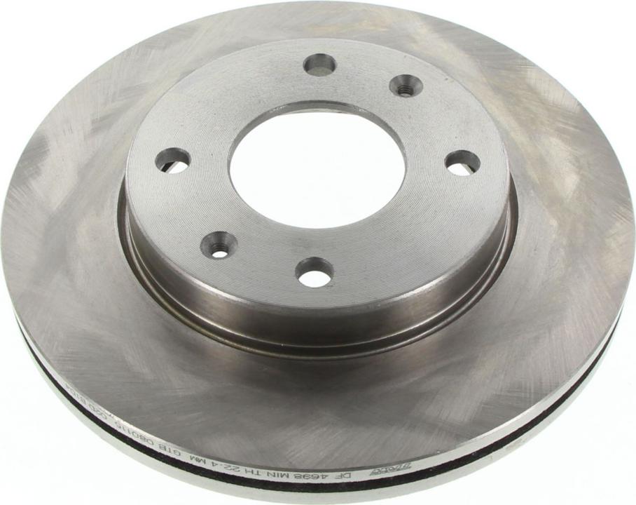 TRW Brake Rotor 257mm Front DF4698S